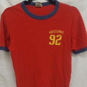 Abercrombie Red shirt size small